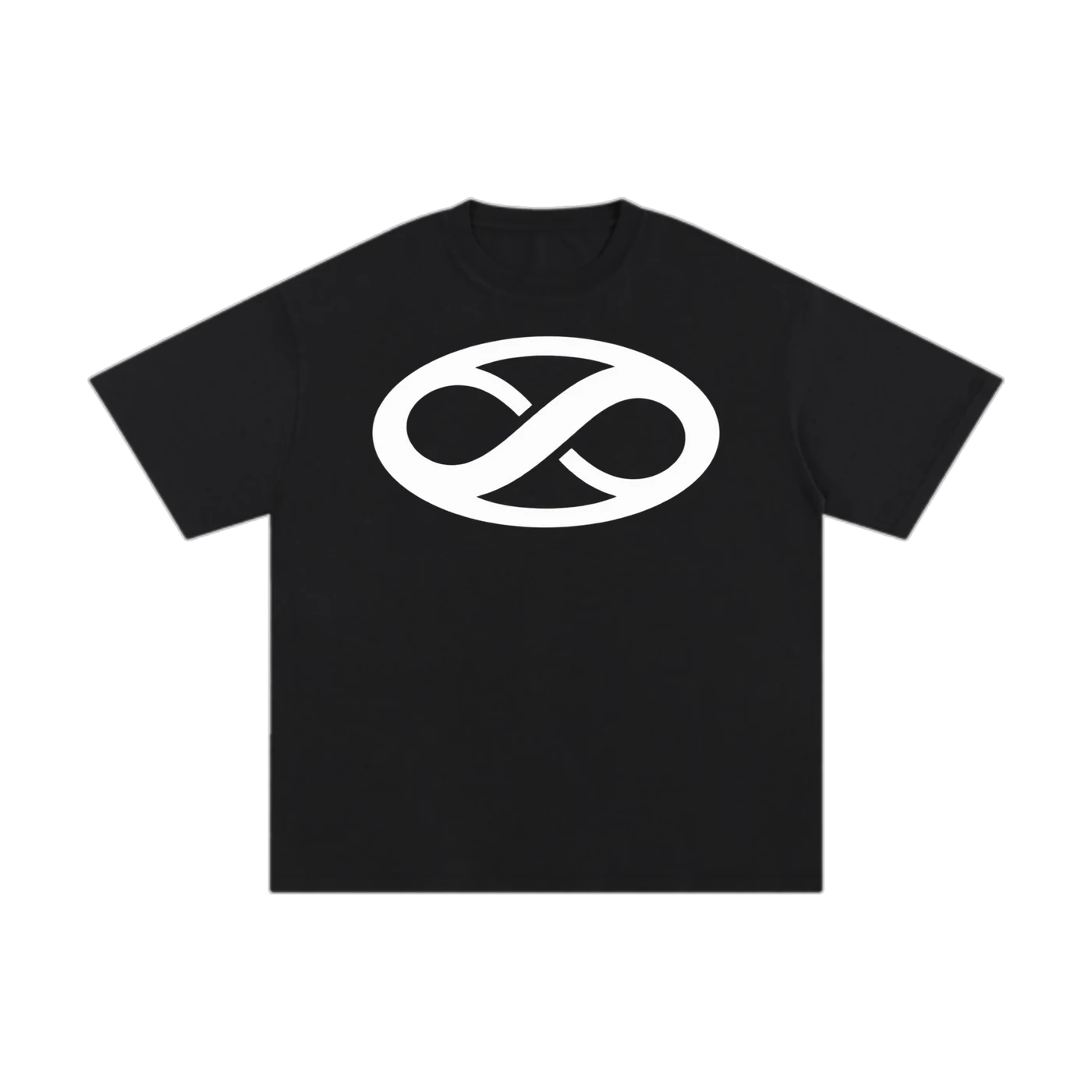 INFINITY TEE (BLACK), front